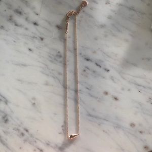 Kendra Scott Rose Gold Arrow Necklace